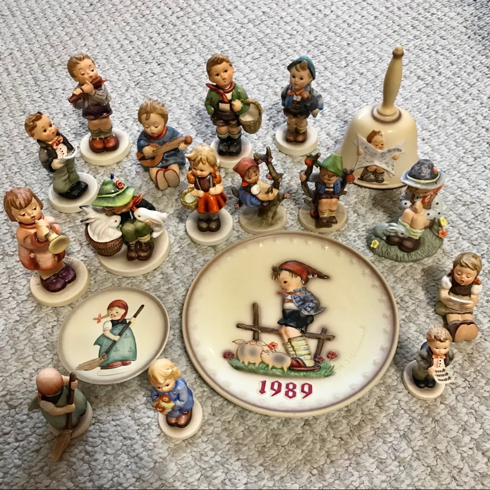 Lots of Hummel collector’s figurines